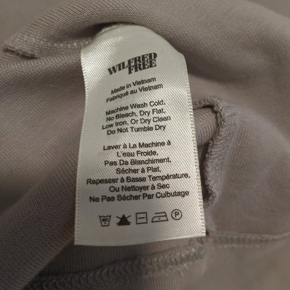 Aritzia - Wilfred Free bodycon light grey/Taupe dress (M) - Picture 3 of 4